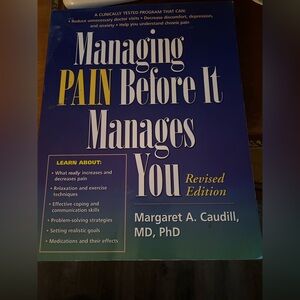 Managing Pain Before It Manages You Book